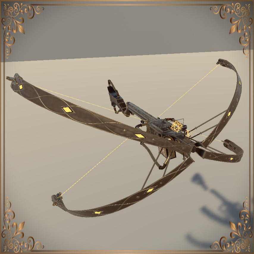 Steampunk Heavy Crossbow (スチームパンク大型弩)