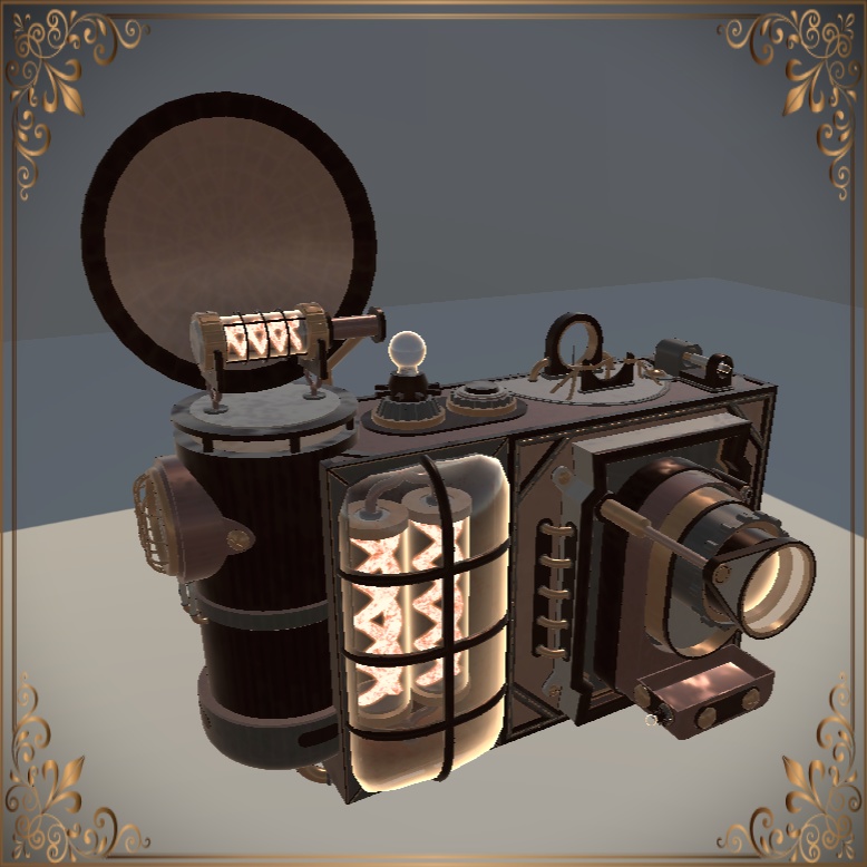 Steampunk photographer set (スチームパンクフォトグラファーセット)