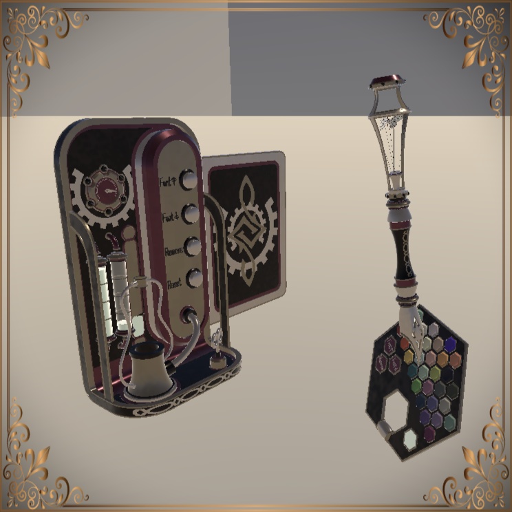 Steampunk fountain QVpen (スチームパンクQVみ鉛筆)