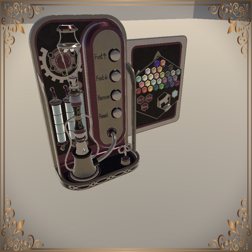 Steampunk fountain QVpen (スチームパンクQVみ鉛筆)