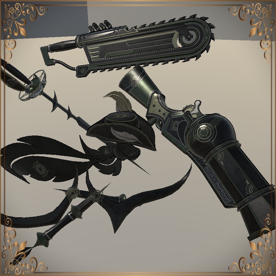 Steampunk Pursuer set (スチームパンク追跡者セット)