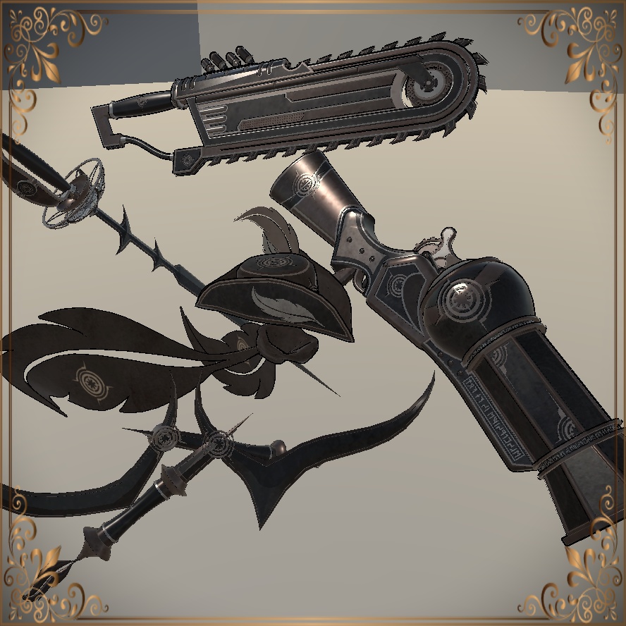Steampunk Pursuer set (スチームパンク追跡者セット)