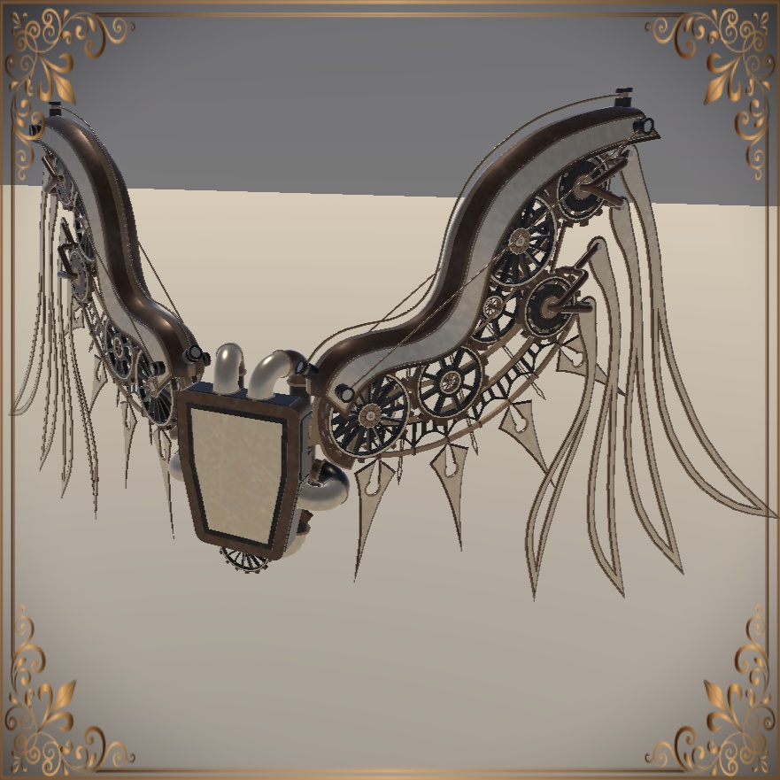 Steampunk wings set Ver.4 (スチームパンク翼セット Ver.4)