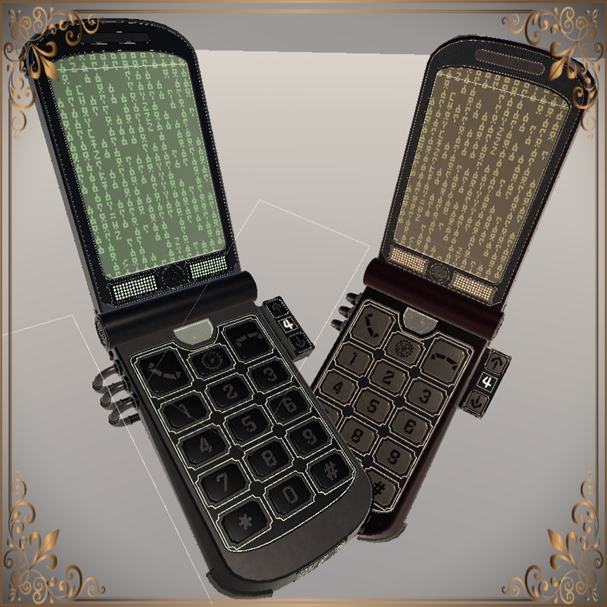 Steampunk telephone system (スチームパンク電話システム)