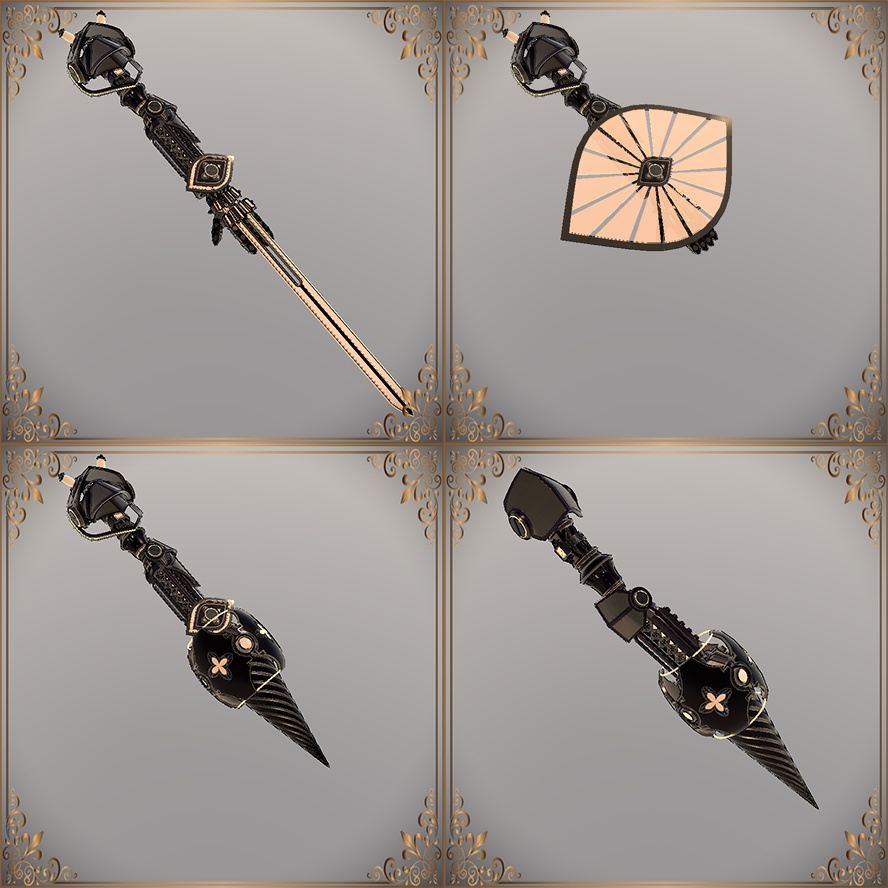 Steampunk Bionic prosthetics (スチームパンクバイオニック補綴物)