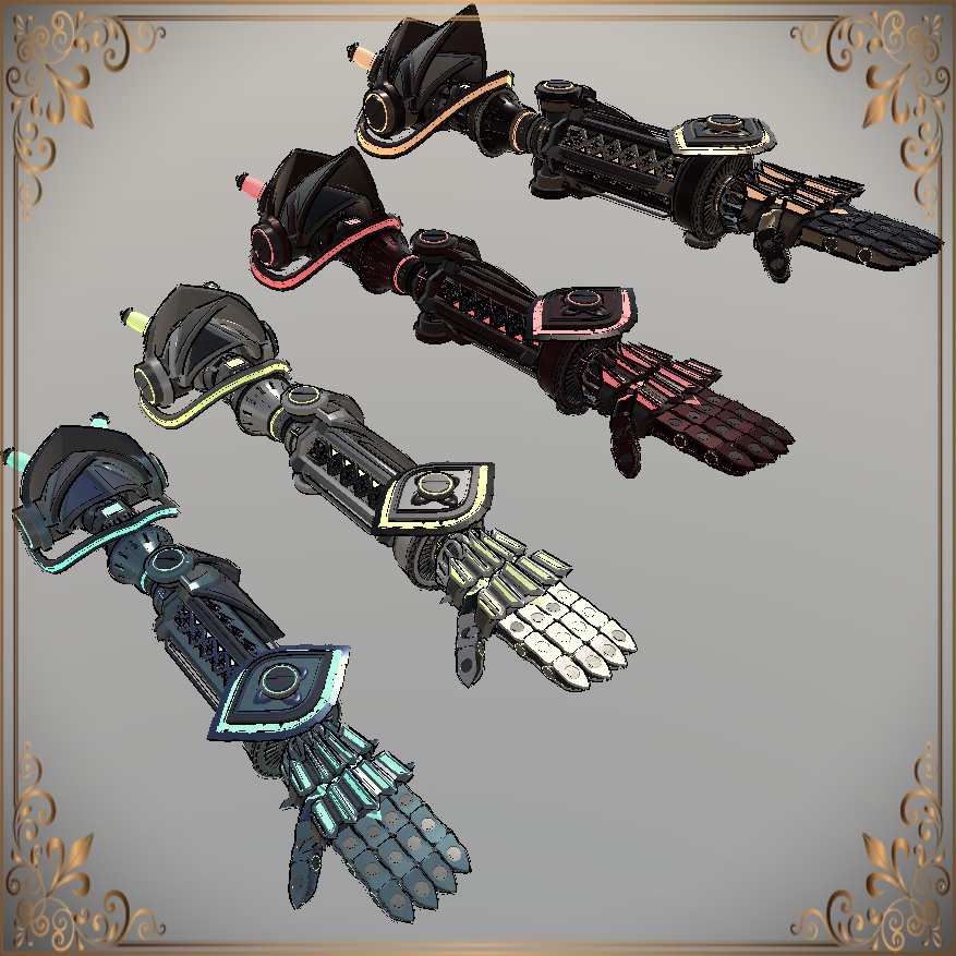 Steampunk Bionic prosthetics (スチームパンクバイオニック補綴物)