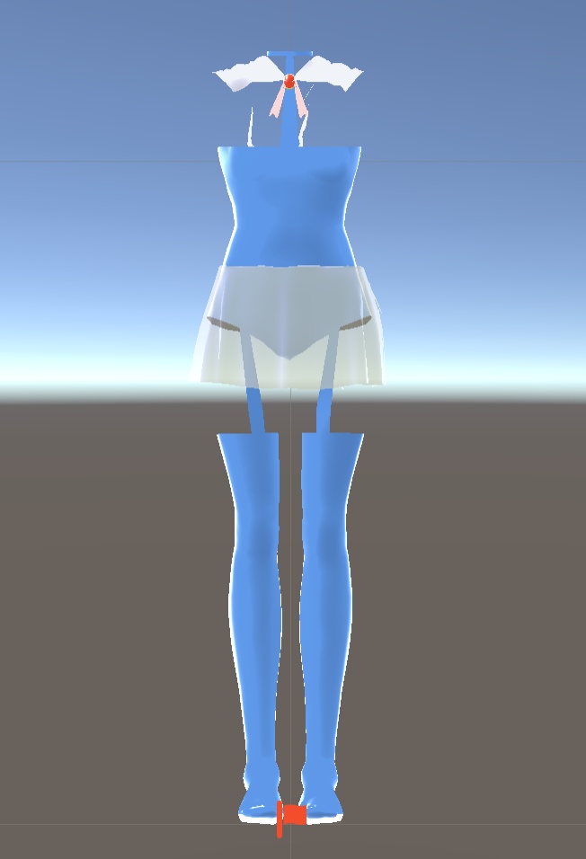 ありがちなフェアリー風衣装