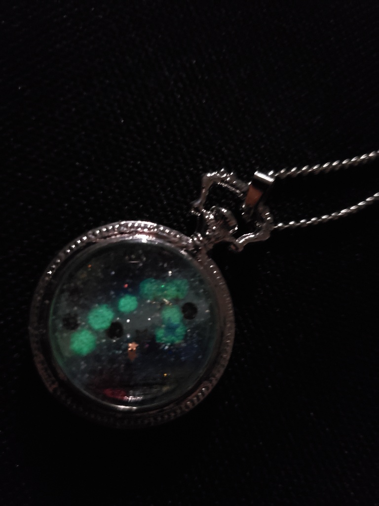 銀河のキーホルダー