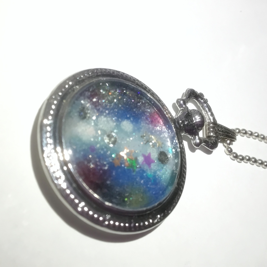 銀河のキーホルダー