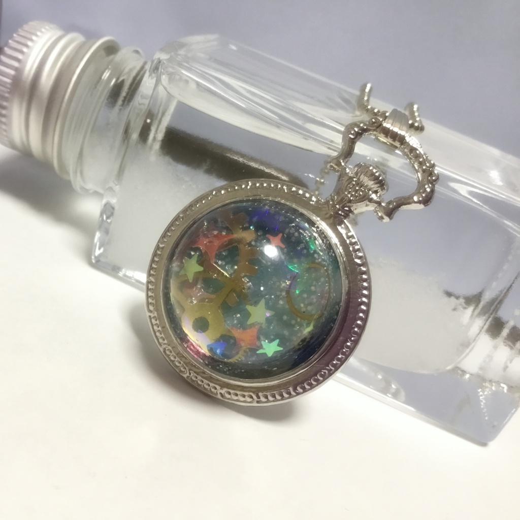 きらきら宇宙の半球キーホルダー