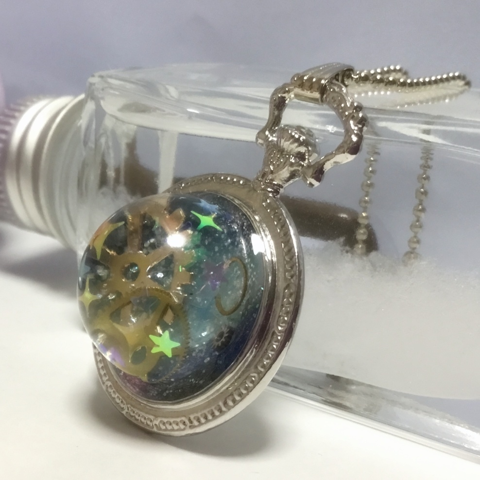 きらきら宇宙の半球キーホルダー