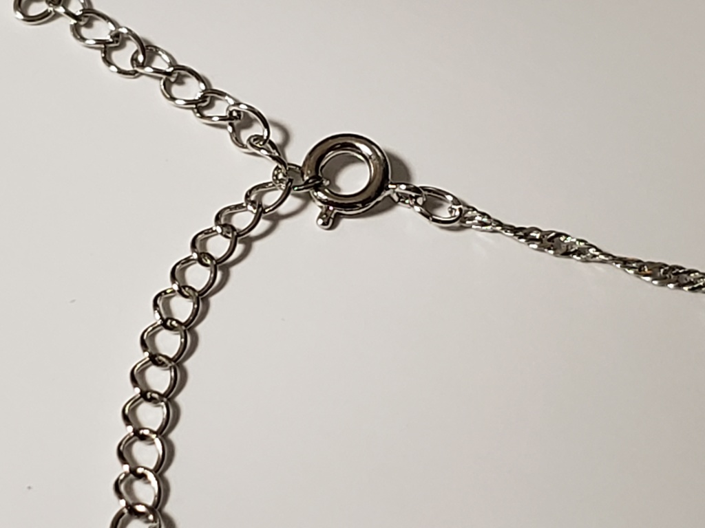 アクリルプレートネックレスA