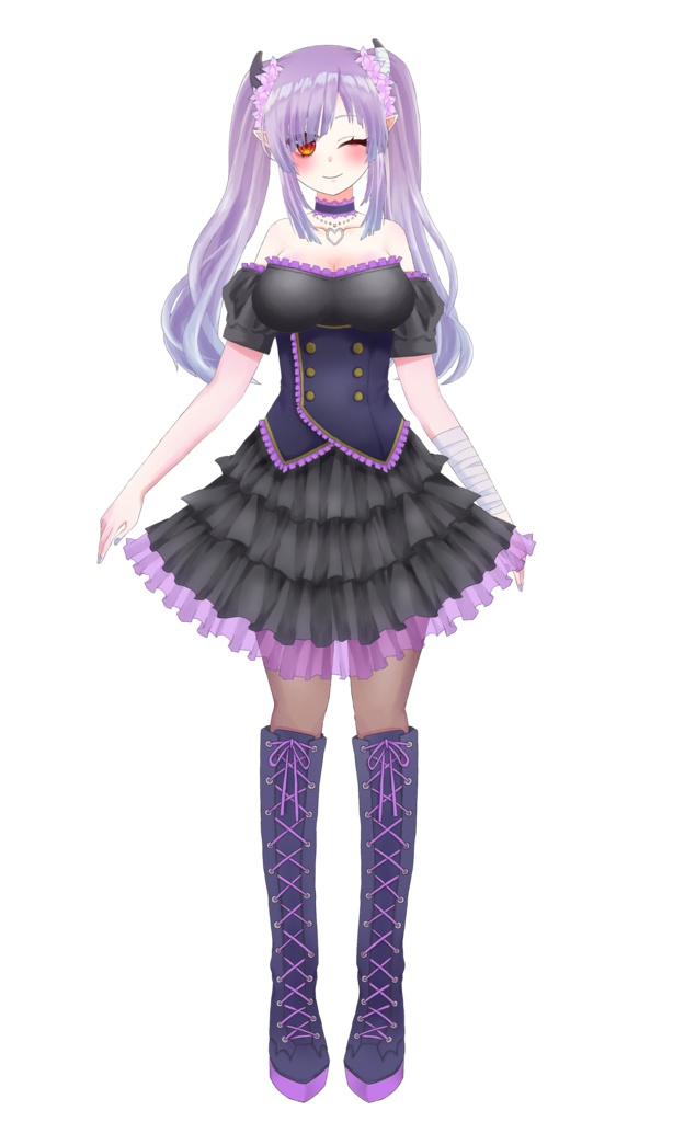 ツインテールアクリルフィギュア