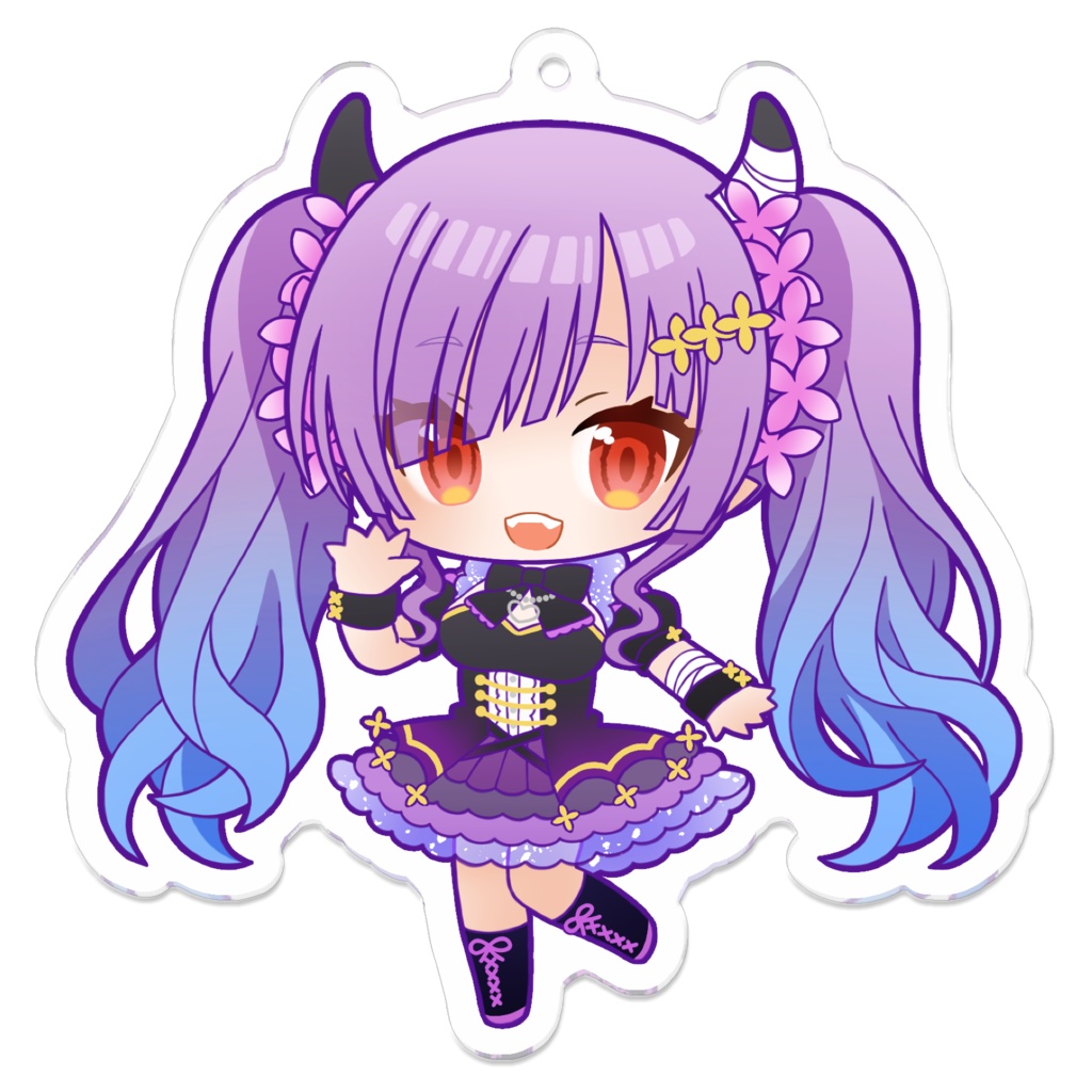 【数量限定】アクキーC 70 x 70 (mm)メッセージカード付き