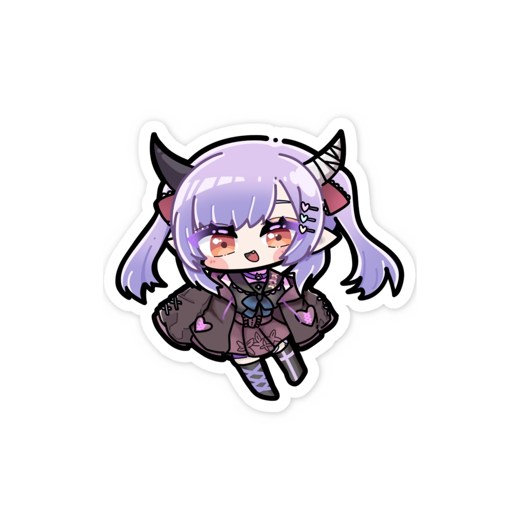 パーカー地雷服スマホステッカー