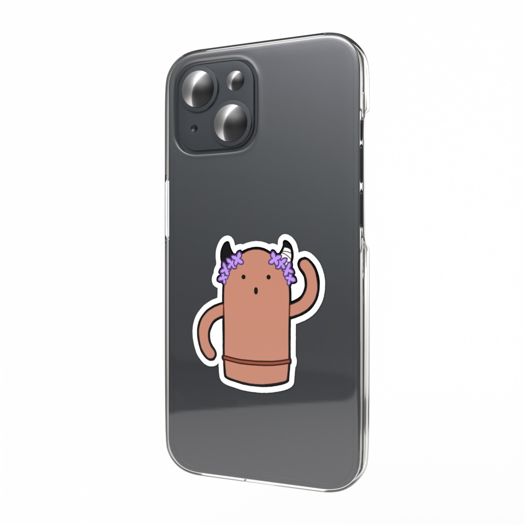 ライラハニワスマホステッカー