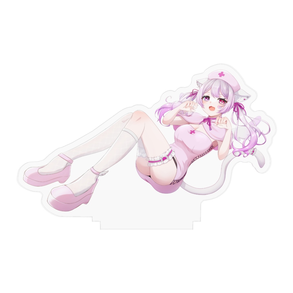 猫音美弥 アクリルフィギュア / ナース風 - 全3種