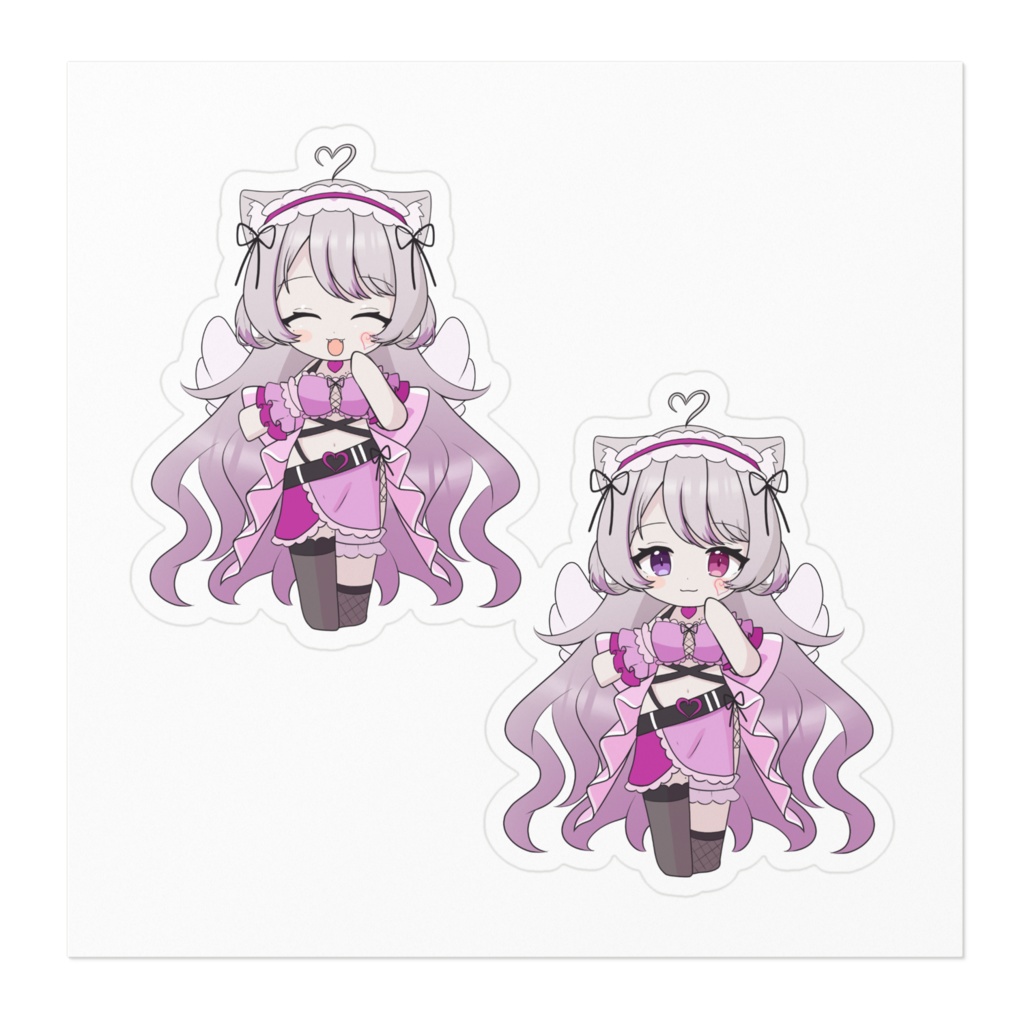 猫音美弥 ステッカー / ちび - 全3種