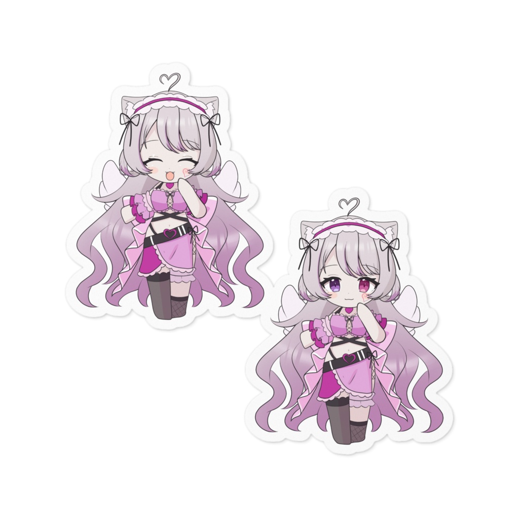 猫音美弥 ステッカー / ちび - 全3種