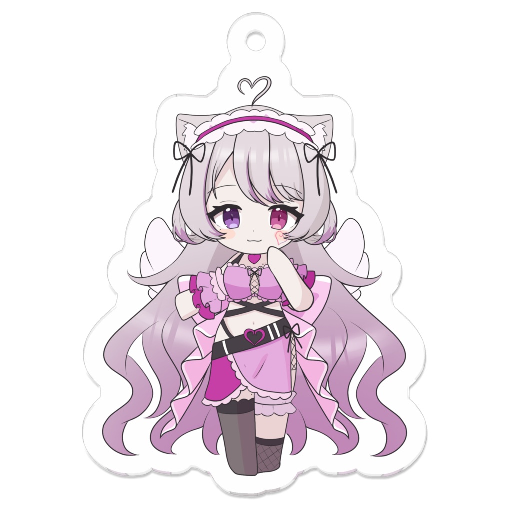 猫音美弥 アクリルキーホルダー / ちび - 全2種