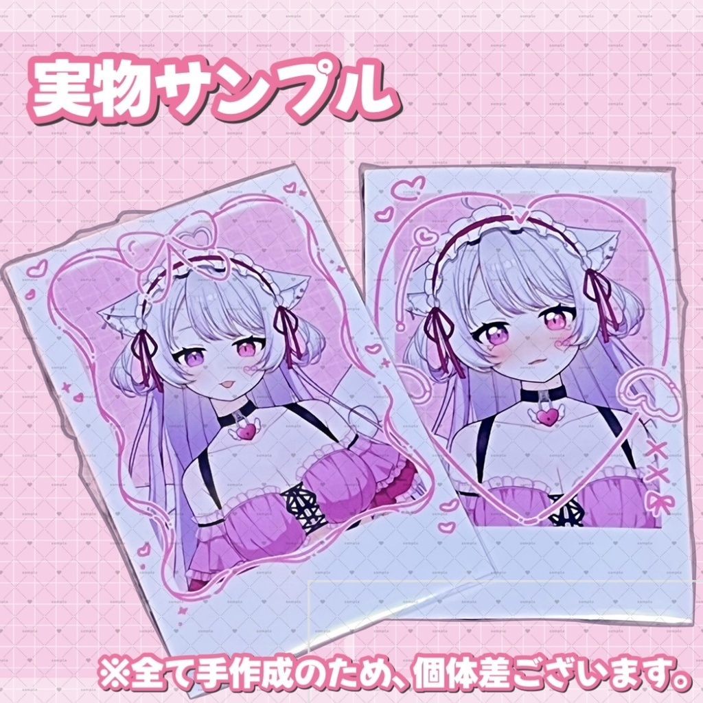 1/31まで【猫音美弥3周年記念限定グッズ】チェキ風ランダムブロマイド(5枚/10枚セット)