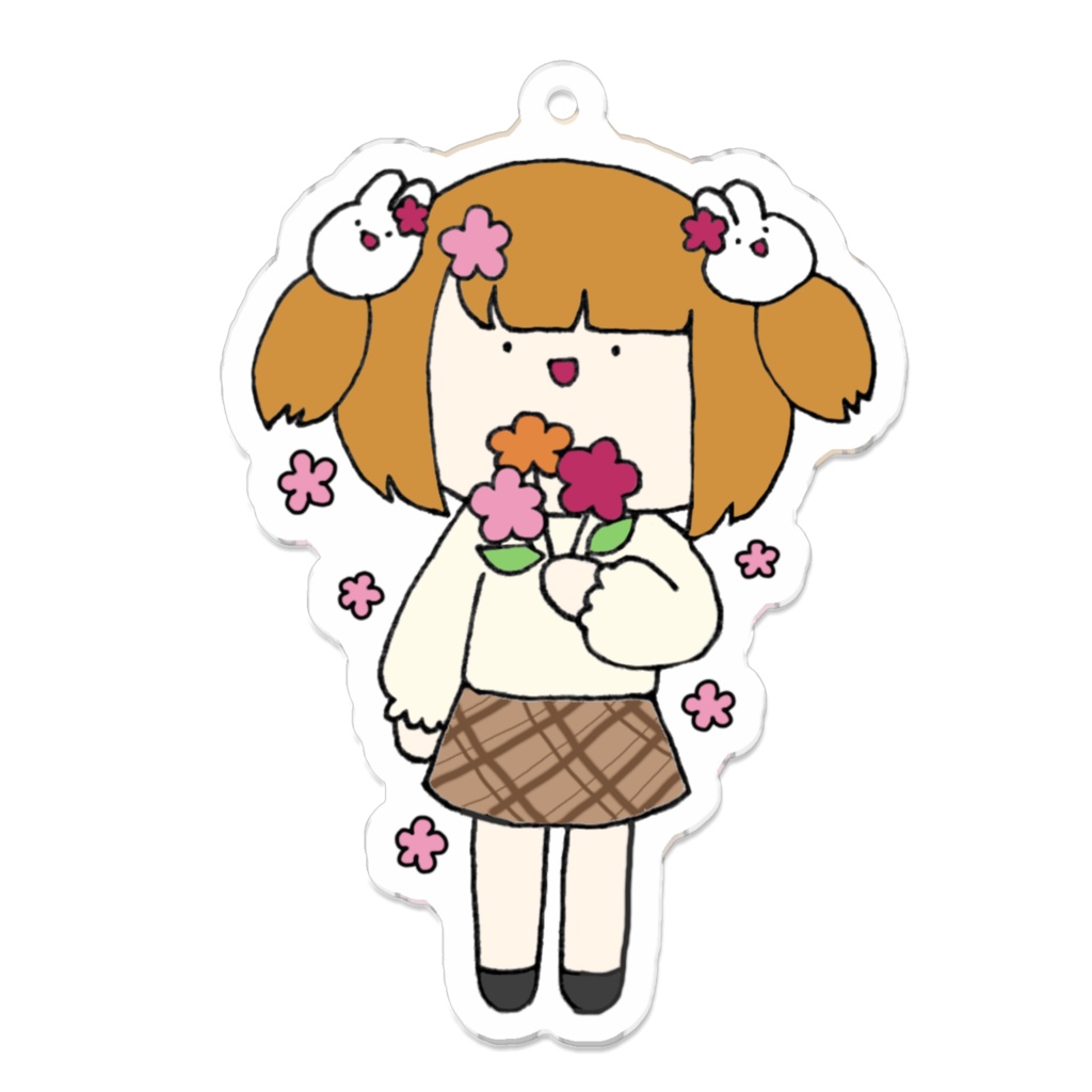 春めくいきものアクリルキーホルダー