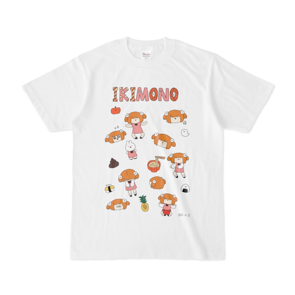 いきもののワイワイTシャツ