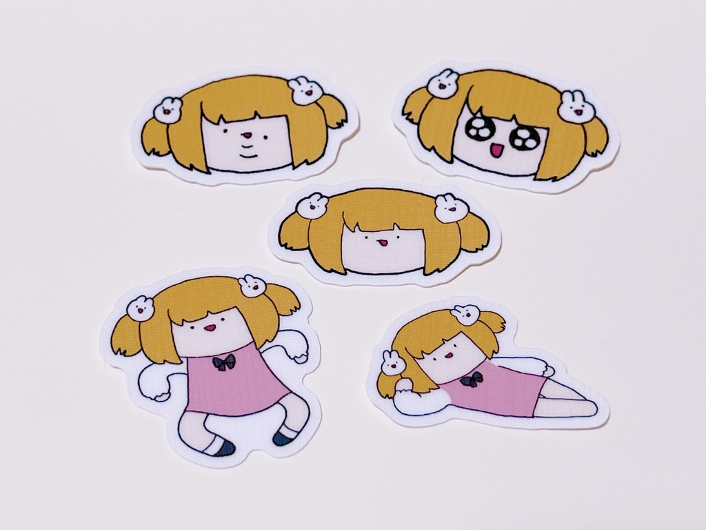 いきもののフレークシール