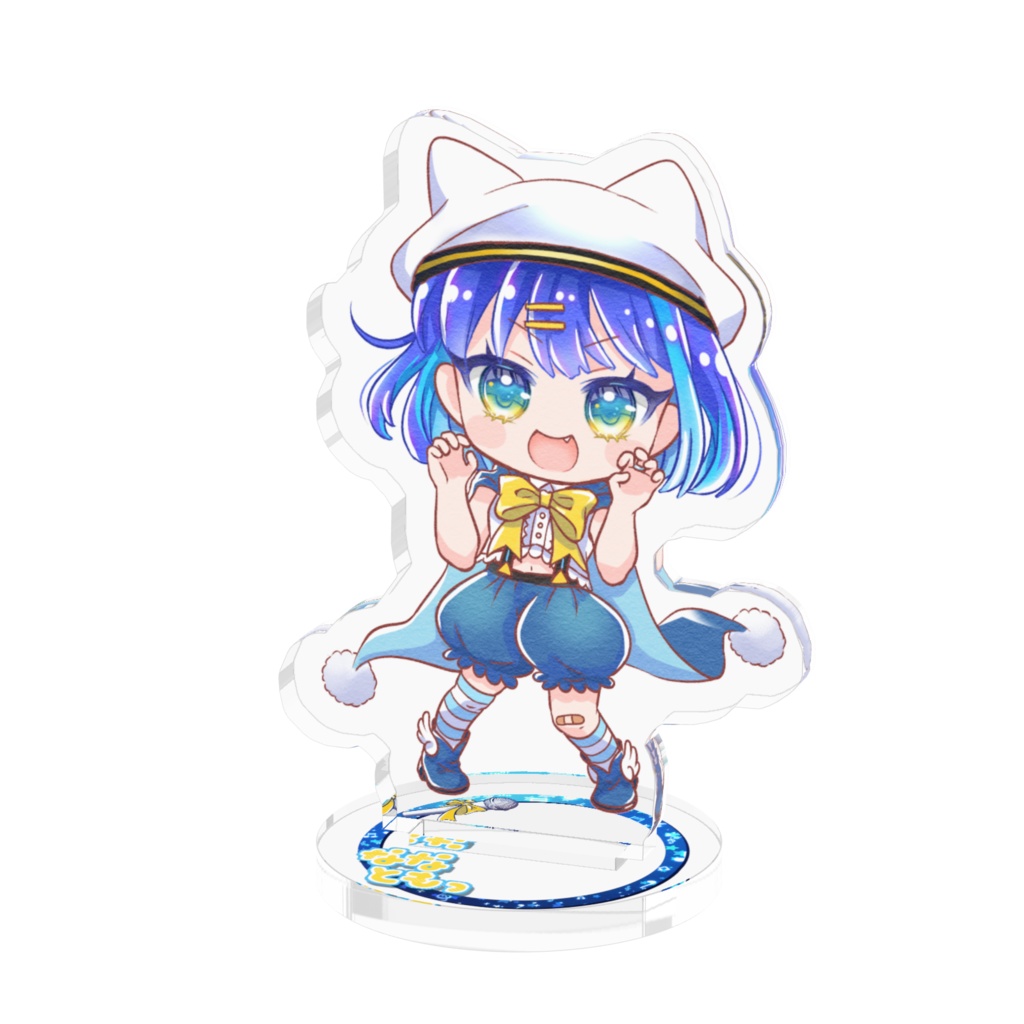 こんばんみゃーアクリルフィギュア
