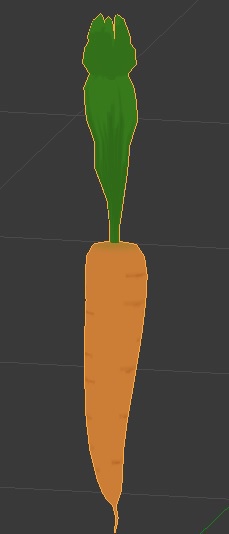 にんじん３Ｄモデルver001
