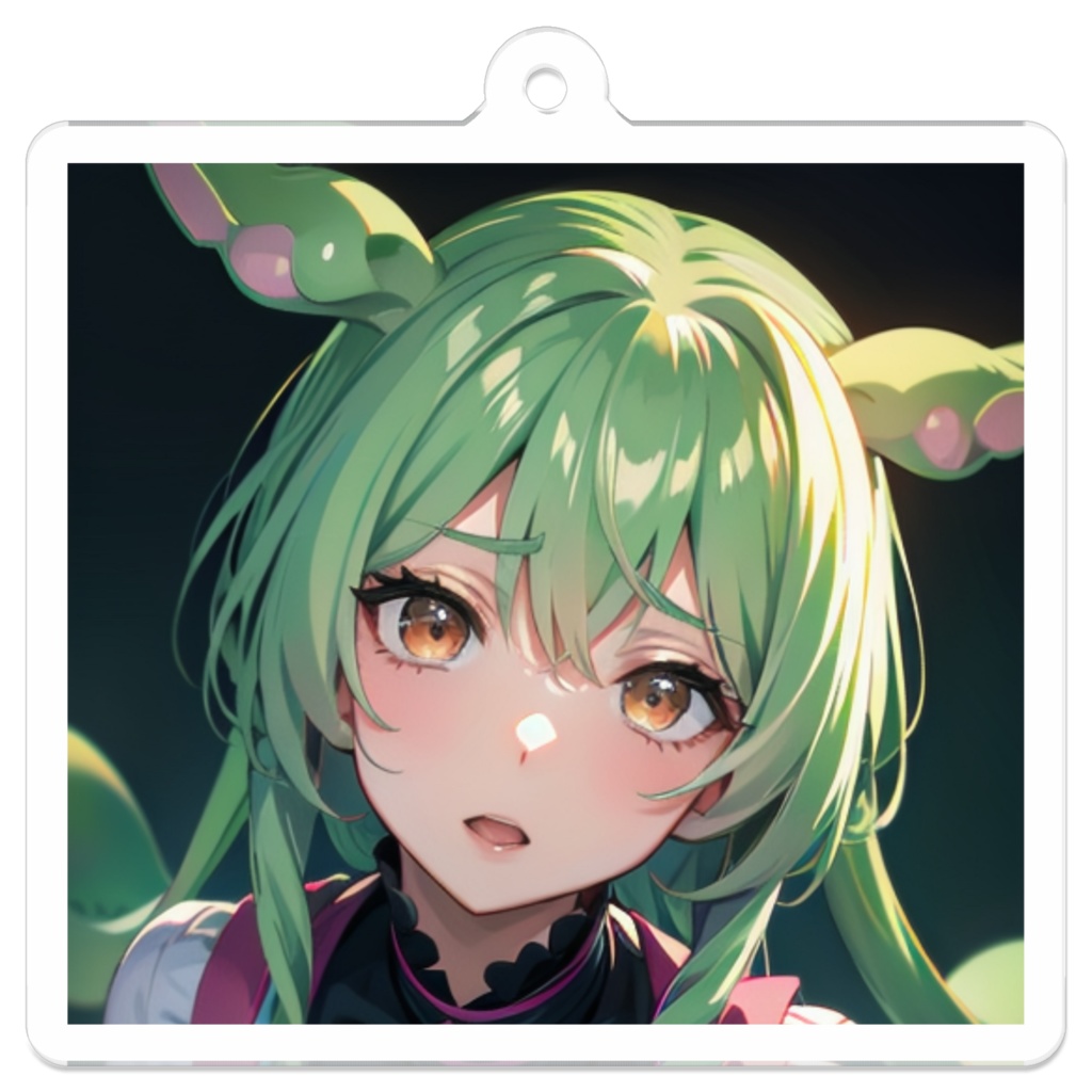 ずんだもんアクキー