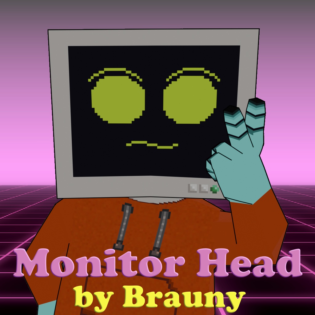 モニター頭