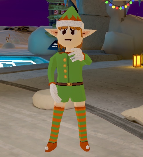 クリスマスのエルフ