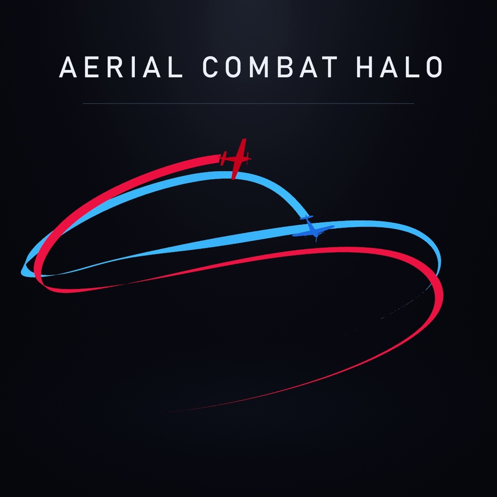 ✨無料あり/FREE SAMPLE✨✈Aerial Combat Halo✈【VRChat向け/MA対応】