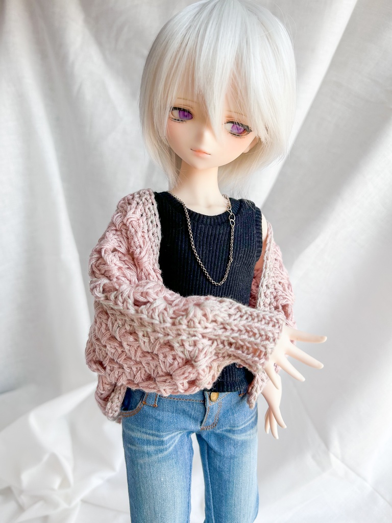 桜餅パフィカーディガン