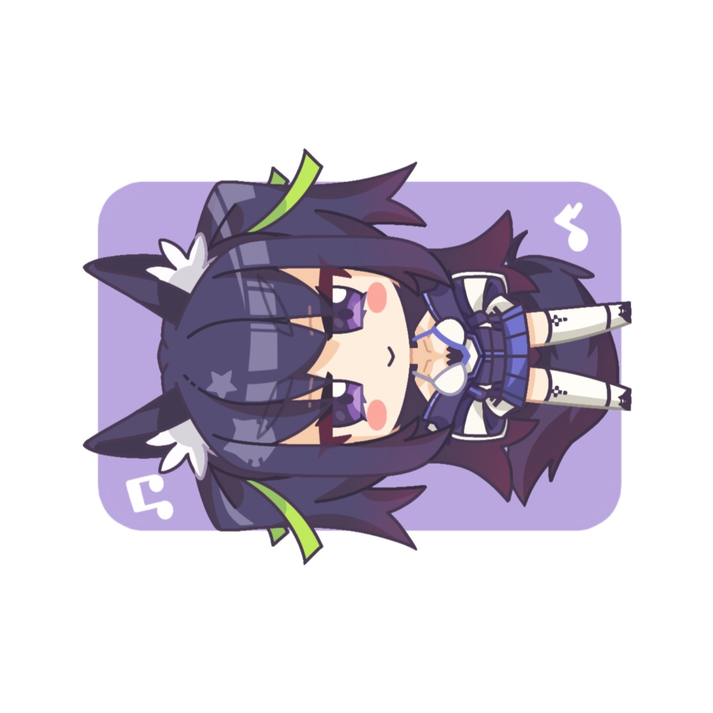 ◆ICカードステッカー（GuildCQ　久遠たま　その１）