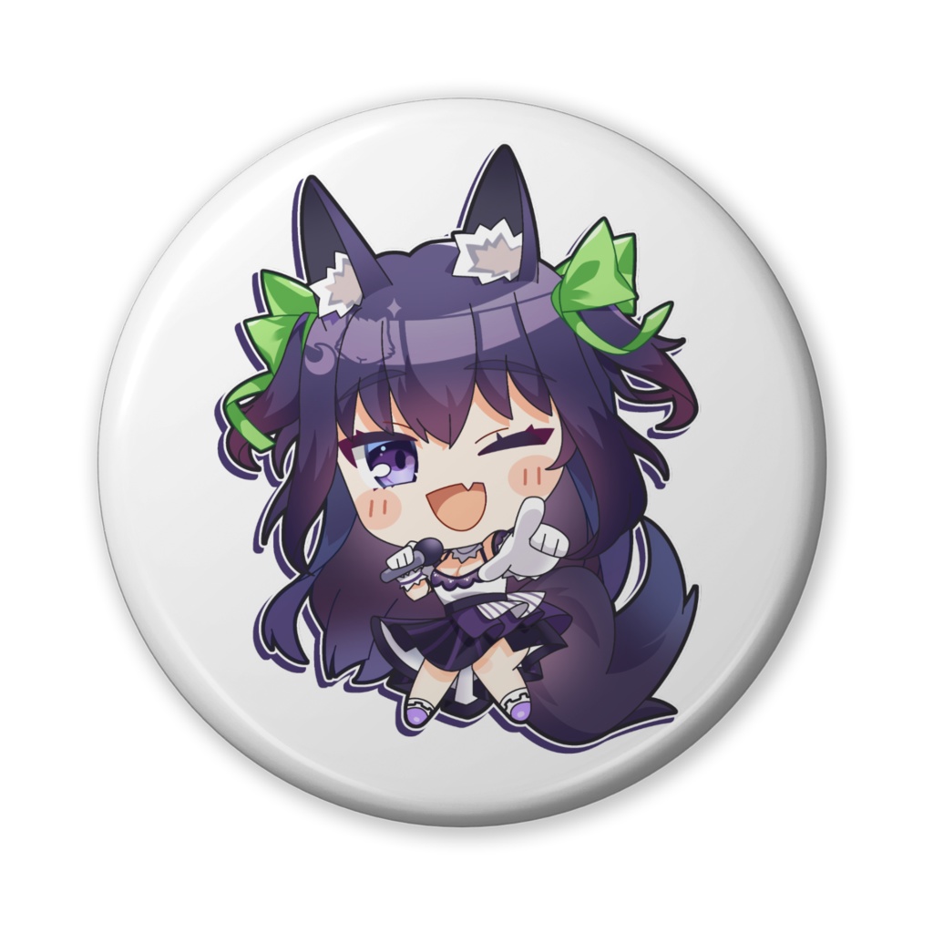 ◆缶バッジ（GuildCQ　久遠たま　アイドル衣装Ver　その２）