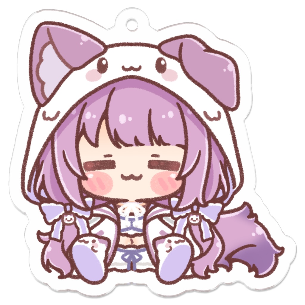 ◆アクリルキーホルダー(GuildCQ 覚醒・久遠たま パーカーVer)