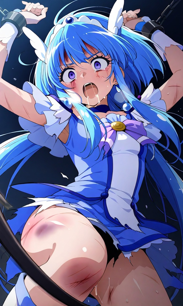 【後編】キュ◯ビューティpart.2 リョナイラスト集【スマイルプ◯キュア！】
