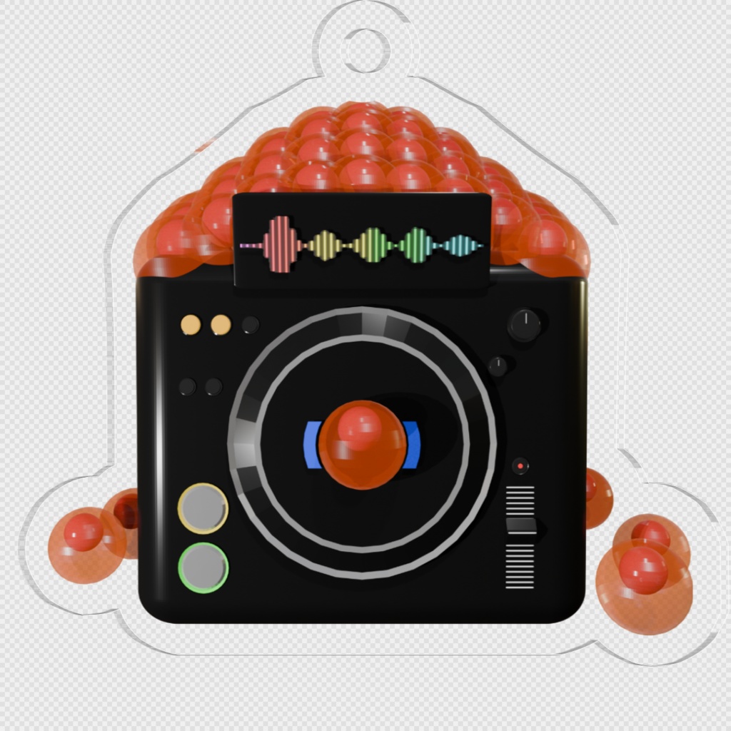 ICLerアクリルキーホルダー