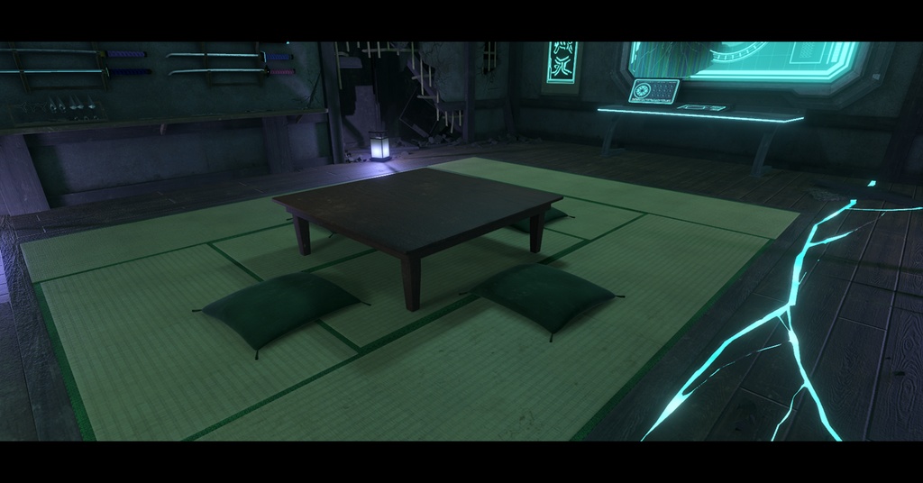 【VRChat向けワールド】Shadow Hermitage –影ノ間–