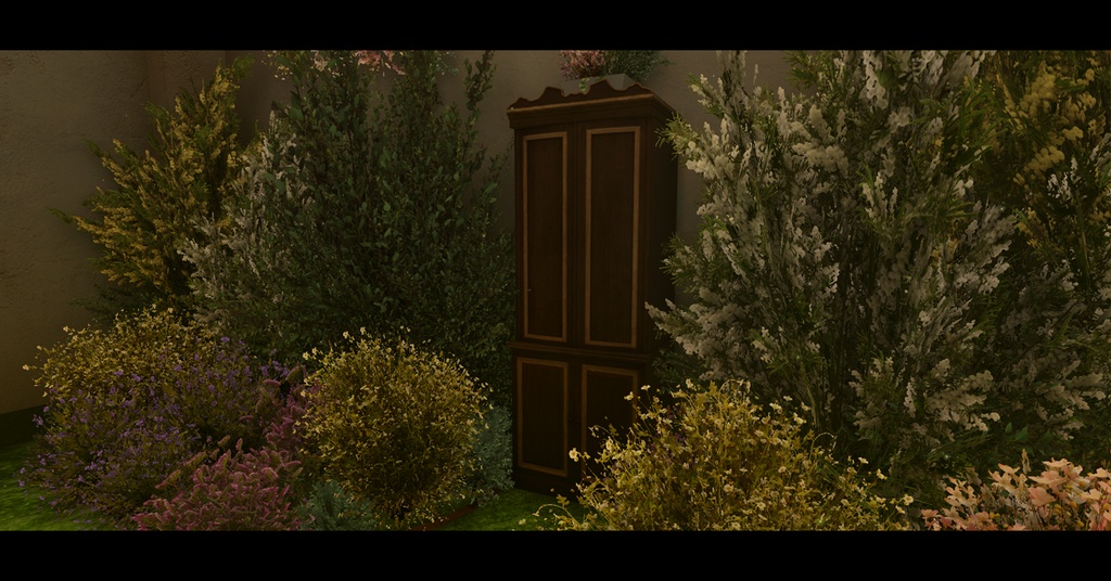 【VRChat向けワールド】Fleur Nostalgie -懐かしき花の記憶-