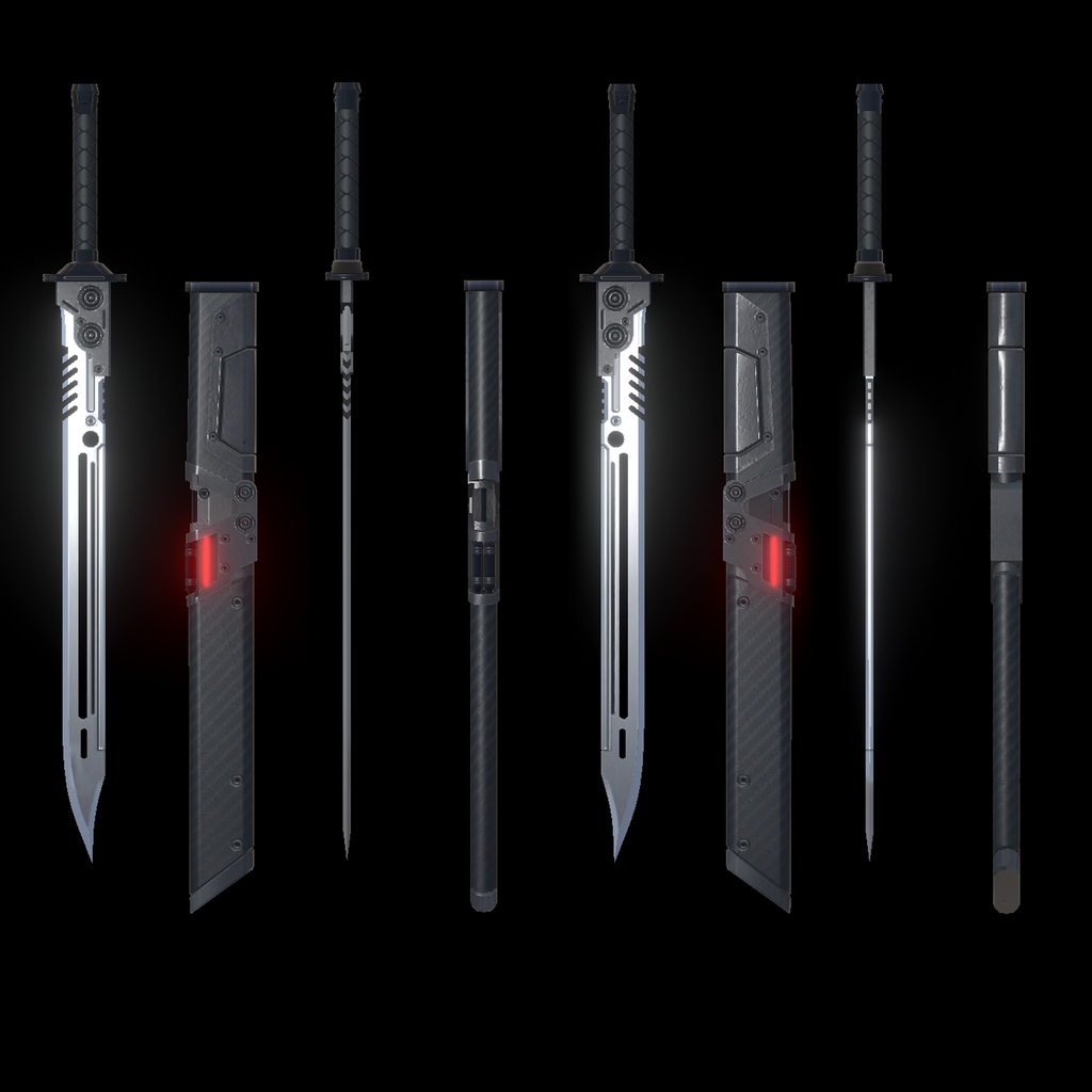 【オリジナル3Dモデル】戦術兵装・斥鋼 -SEKIKOU-