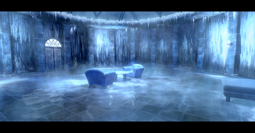 【VRChat向けワールド】–蒼碧の氷殿–Aether Frost–