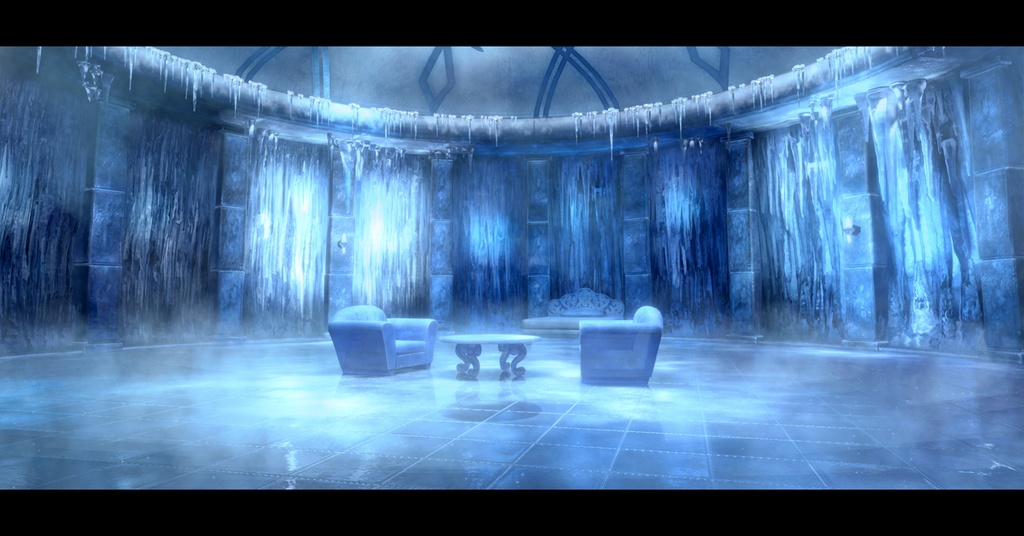 【VRChat向けワールド】–蒼碧の氷殿–Aether Frost–