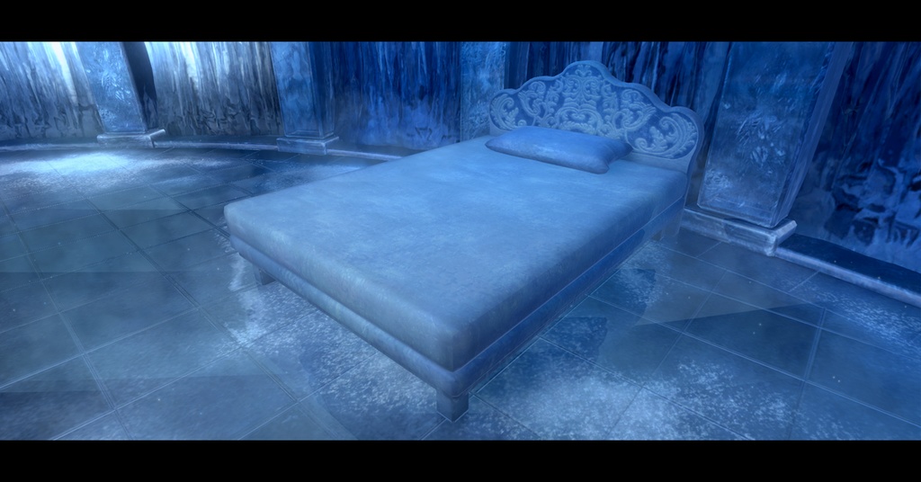 【VRChat向けワールド】–蒼碧の氷殿–Aether Frost–