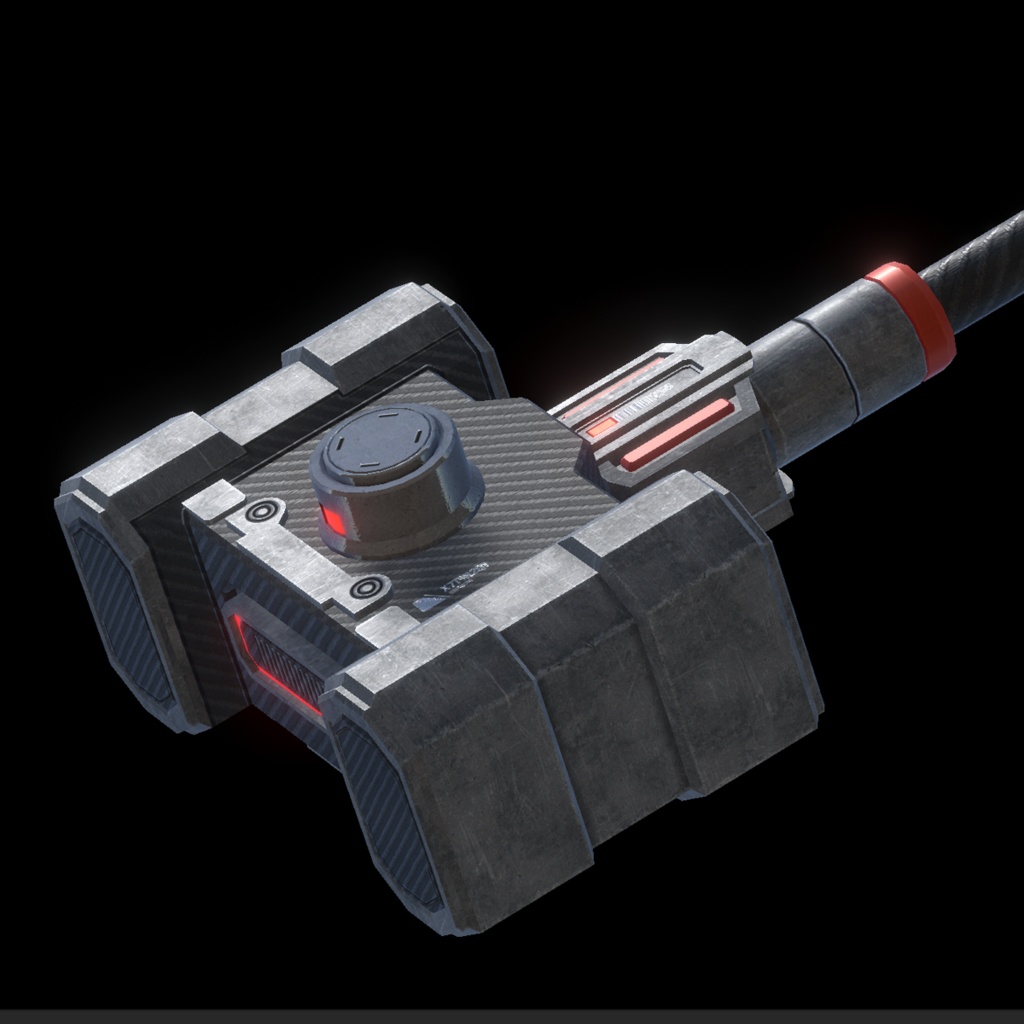 【オリジナル3Dモデル】戦術兵装・壊震 -KAISHIN-