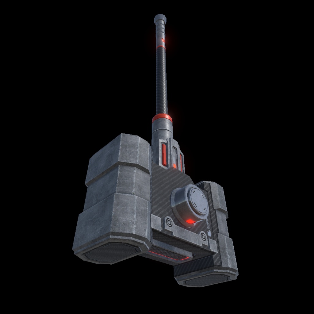 【オリジナル3Dモデル】戦術兵装・壊震 -KAISHIN-