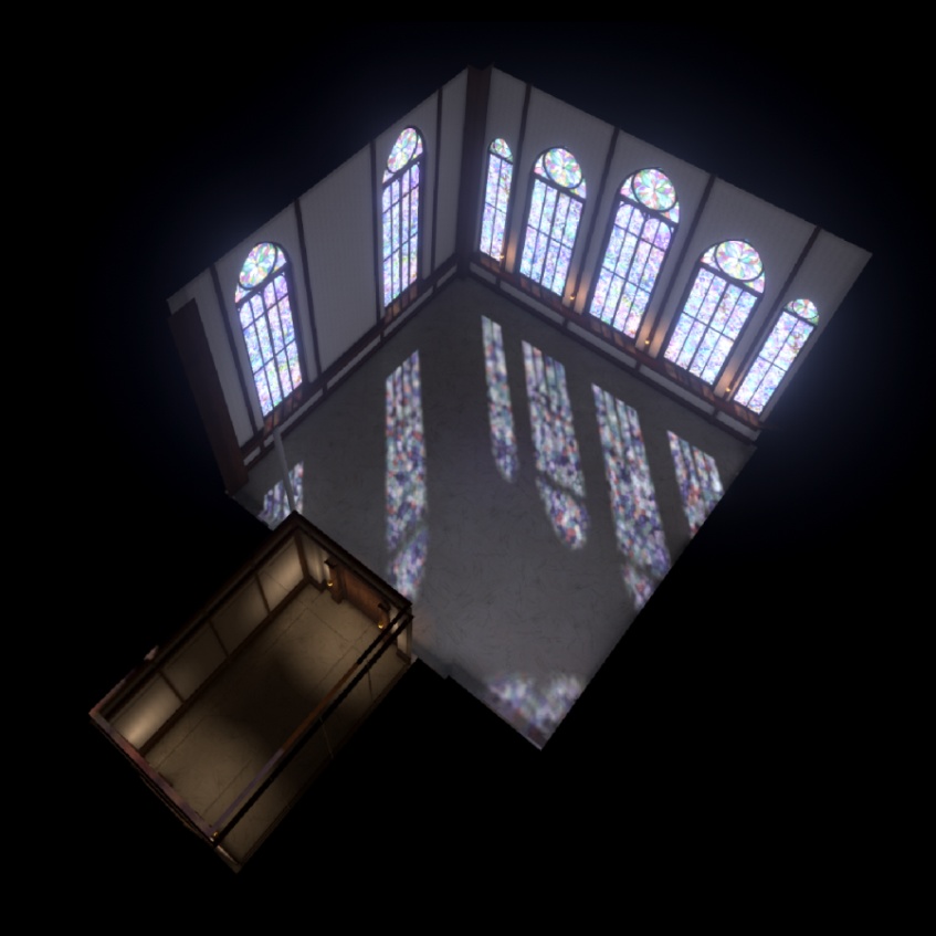 【VRCワールド】聖光ノ祈玻璃-Luminis Oratio-