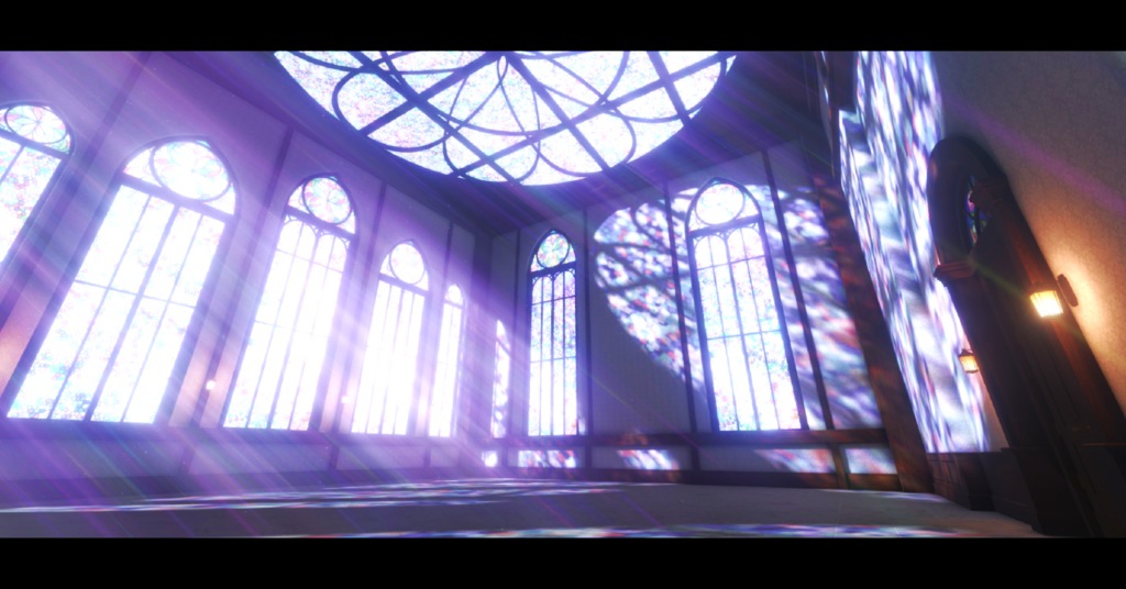 【VRCワールド】聖光ノ祈玻璃-Luminis Oratio-